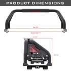 Universal Roll Sport Bar Chase Rack Bed Bar For 2000-2025 Dodge Ram 1500 25 3500