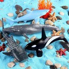 12pcs Sea Animal Figures  Realistic Ocean Animal Toys Set With Whale Shark Octpu