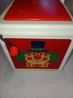 Vintage  Mattel Jack In The Box Clown 1987 Music Pop Goes Weasel Works