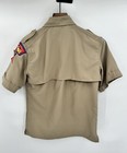 Boy Scouts Of America Cub Scout Uniform Shirt 100  Polyester Youth Size Large