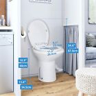 Manual Portable Toilet Flush Boat Rv Travel Outdoor Camping Commode Sanitation