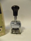 Vintage Numbering Machine Model 5