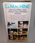Vintage Moulinex La Machine Deluxe Food Processor Model 354