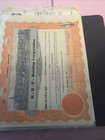 Vintage Stock Certificates Lot