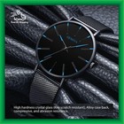 Men s Watch Stainless Steel Quartz Analog Waterproof Luxury Brand New Us Shipper