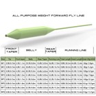Kylebooker Wf1f-8f Floating Fly Line Weight Forward Design With Welded Loop