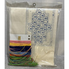 Rugeury Miniature Punch Rug Kit Floral Dollhouse Size 5x7 Vintage 1976 New