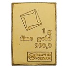 1 Gram Gold Valcambi Bar - Lot Of 5