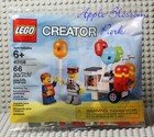 New Lego Creator Balloon Cart Stand Retired Fairground Set 40108 -sealed Polybag