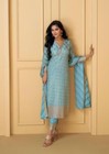 Indian Classic Women s Silk Suit Salwar Kameez Digital Embroidery Suit Pant