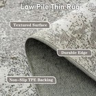 Omerai 5 x 7  Machine Washable Area Rug Abstract Rugs Ultra-thin Area Rugs New