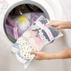 3pcs Durable Mesh Laundry Bags Zipper Washing Bags For Delicates Bra Lingerie Us