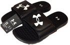 Under Armour Ua Men s Ignite Pro Slides Size 13 3026023 001 Black   White