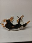 Vintage 1981 Universal Statuary Laying Down Unicorn Statue Figurine White