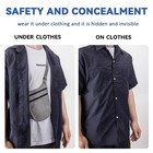 Crossbody Money Belt For Travel Women   Men Hidden  Travel Wallet Pouch  Slim   