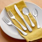5-piece Flatware Set Stainless Steel Heavy Weight Silverware Fork Spoon Knife
