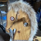 Huge Handmade Rocking Horse With Real Fur Gorgeous Embeleshments