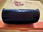 Vintage Original Tin Sign Match Holder Hickey s Hatters Corner Store Canton Oh