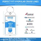 6 Pack Luggage Tag For Cruise Essentials Must Haves For Ncl  Princess  Carniv   