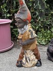 Vintage 60   s 70   s West German Heissner Plastic Pvc Garden Gnome 14   