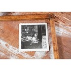 Christmas 1950s Little Girl Doll Decorated Tree Vintage Original Snapshot Photo