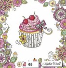  65  Two Individual Paper Luncheon Decoupage Napkins - Cupcake Dessert Floral