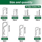 Weideer 13 Sizes Cotter Pin Assortment Kit - 304 Stainless Steel Hairpin Cott   