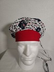 Bouffant Surgical Scrub Hat cap - Houston Texans With Contrasting Head Band