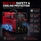 2026 Arccaptain Mig205mp Plus 9-in-1 Multi-process Welder   Plasma Cutter     205a