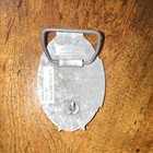 Hampton Iowa 2000 122nd Convention Metal Western Belt Buckle Fireman   s