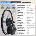 Mountain Ebike Conversion Kit 36v 48v 250w Brushless Front rear Hub Motor Wheel
