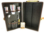 The Original Trav-l-bar By Ever-wear 1960 s Portable Bar Set Hard Case