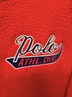 Polo Ralph Lauren Teen Size L 14-16 Red Sherpa Fleece Pullover Jacket Preppy