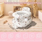 Inflatable Baby Seat For Babies 3-36 Months  Baby Chair With Fence   Built In   