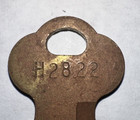Chicago Lock Company Brass Key Made In Usa  h2822 Bulk Peanut Gumball Machine