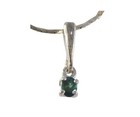 19thc Antique   ct Alexandrite silver Pendant Natural Colorchange Genuine Siberia