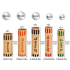 105x Preformed Coin Wrappers Rolls Kraft Paper Assorted Dollar Quarter Penny Set