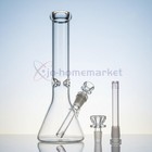 12 Inch Heavy Glass Bong Water Pipe Smoking Bong Beaker   14mm Bowl Hookah Usa