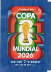 Hardcover Album Copa Mundial World Cup 2026 3 Reyes Complete Set Die-cut Shields