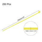 250pcs Cable Zip Ties 10 Inch Self-locking Nylon Wire Ties Yellow