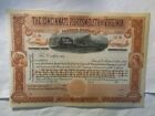 1900s Cincinnati Portsmouth And Virginia Railroad Company Stock Certificate