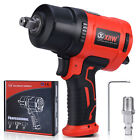 1 2  Pneumatic Impact Wrench Max Torque 1560ft-lb Air Impact Wrench Impact Gun
