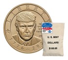 In Hand Ships Now     2026 - P  1 Donald Trump Dollar Coin   Semiquincentennial     