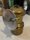 Vintage Brass Miners Carbide Lamp -exceptional Condition