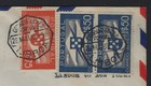 1939 Portugal Transatlantic First Flight Cover - Lisbon To New York