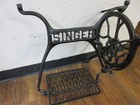 Antique 1909 Singer Treadle Sewing Machine - Treadle Assembly