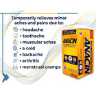 Anacin Fast Pain Relief Reducer Reliever  Aspirin   Caffeine  300 Coated Tablets
