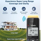  Vtech Is8128-11 Dect 6 0 Cordless Phone 2300    Range Answering Machine Bluetooth