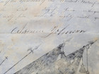 Authentic  President Andrew Johnson Hand Signed 1865 Military Appointment
