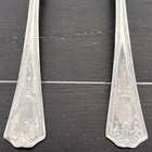 Rogers Nickel Silver Ins485  silverplate  International Silver 2 Serving Spoons